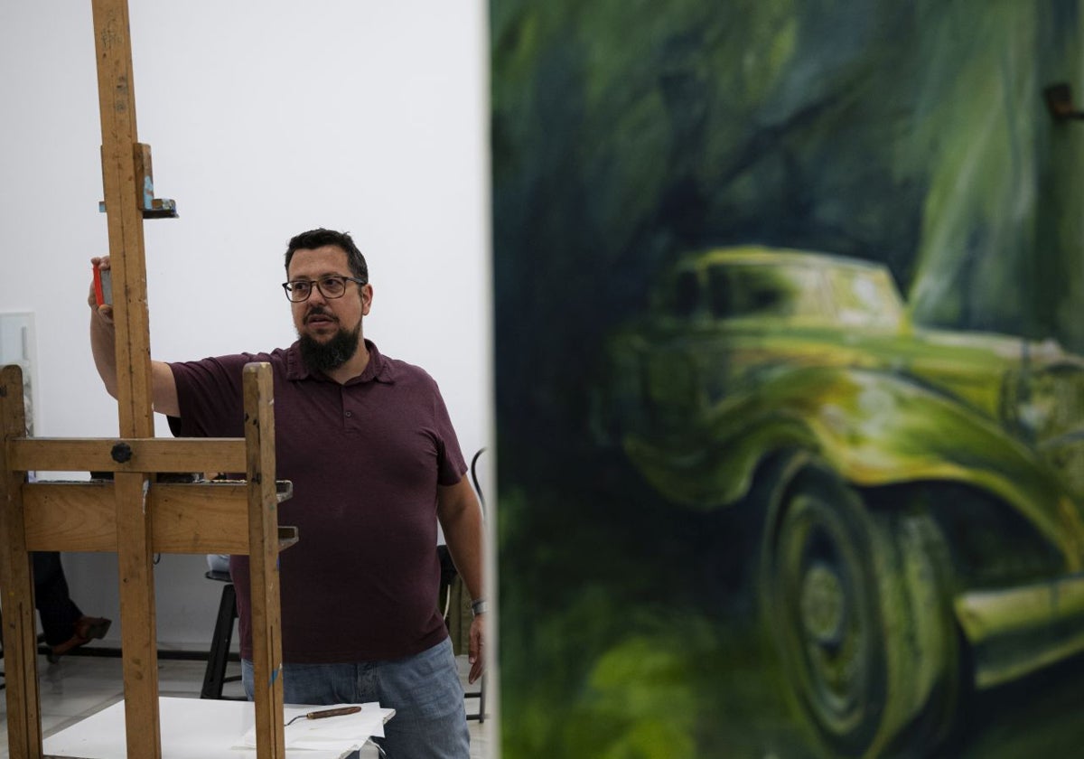 Gustavo Domínguez, director de la galería de arte Espacio 0