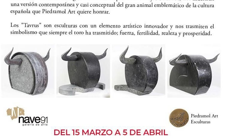 Imagen principal - Fotografías y esculturas para acompañar en Lepe a los grabados taurinos de Goya