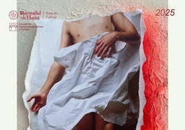 Blas López representa la performance 'El Héroe' en la Universidad de Huelva