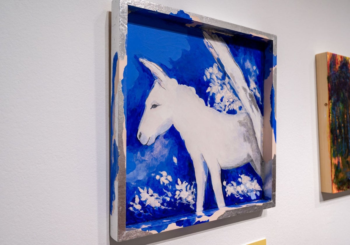 Una de las obras de la exposición
