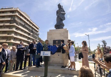 Amparo Correa ya tiene su monumento en Huelva: «Es un acto de justicia y amor hacia quien hizo del fandango una forma de vida»
