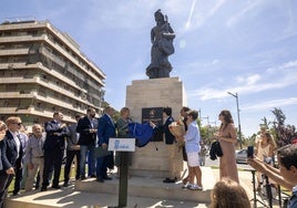 Amparo Correa ya tiene su monumento en Huelva: «Es un acto de justicia y amor hacia quien hizo del fandango una forma de vida»
