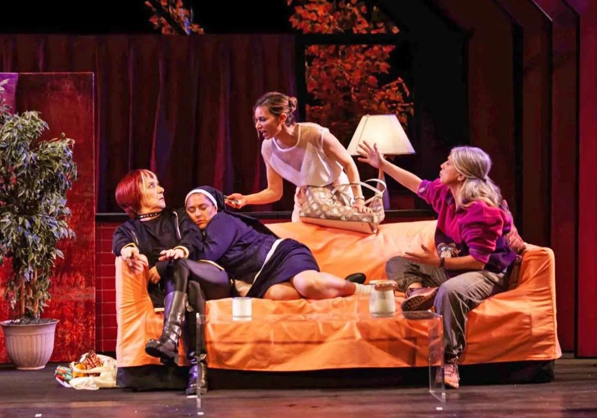 Una escena de la obra
