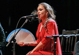 María Terremoto en una reciente actuación