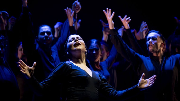 El Ballet Flamenco de Andalucía representa 'Tierra Bendita' en el Festival Castillo de Niebla