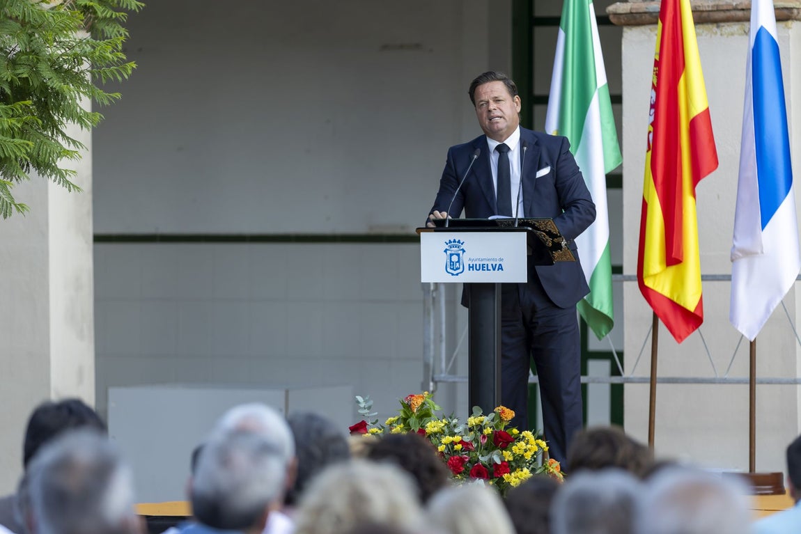 El pregón taurino de Colombinas de Luis Carlos Saénz de la Torre, en imágenes
