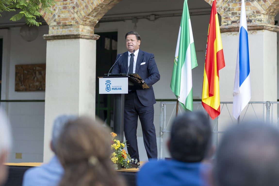 El pregón taurino de Colombinas de Luis Carlos Saénz de la Torre, en imágenes