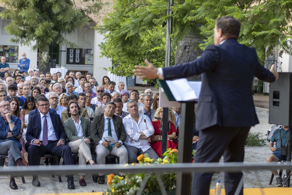 El pregón taurino de Colombinas de Luis Carlos Saénz de la Torre, en imágenes