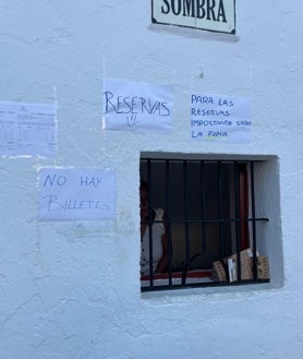 Imagen secundaria 2 - La plaza de toros de Aracena registró un lleno absoluto