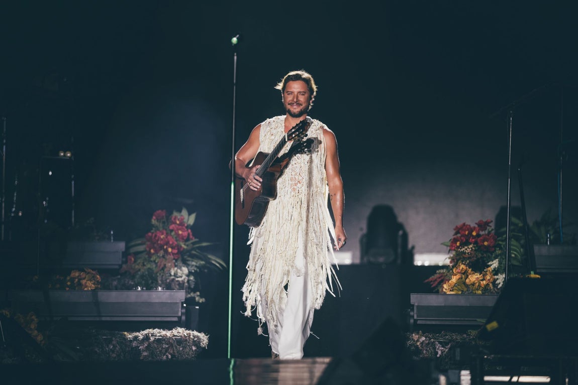 El concierto de Manuel Carrasco en Isla Cristina, en imágenes
