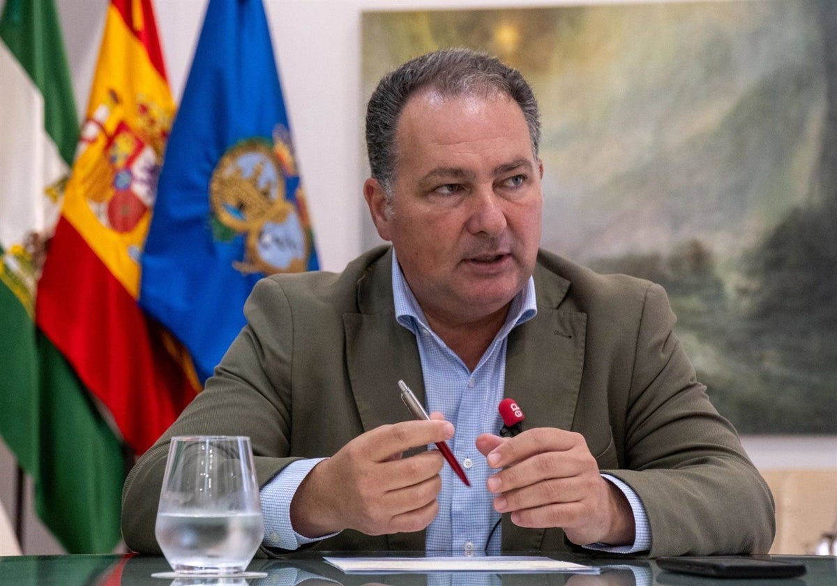 El presidente de la Diputación de Huelva, David Toscano