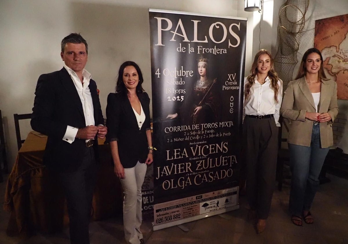 La presentación de la Corrida Pinzoniana de Palos de la Frontera