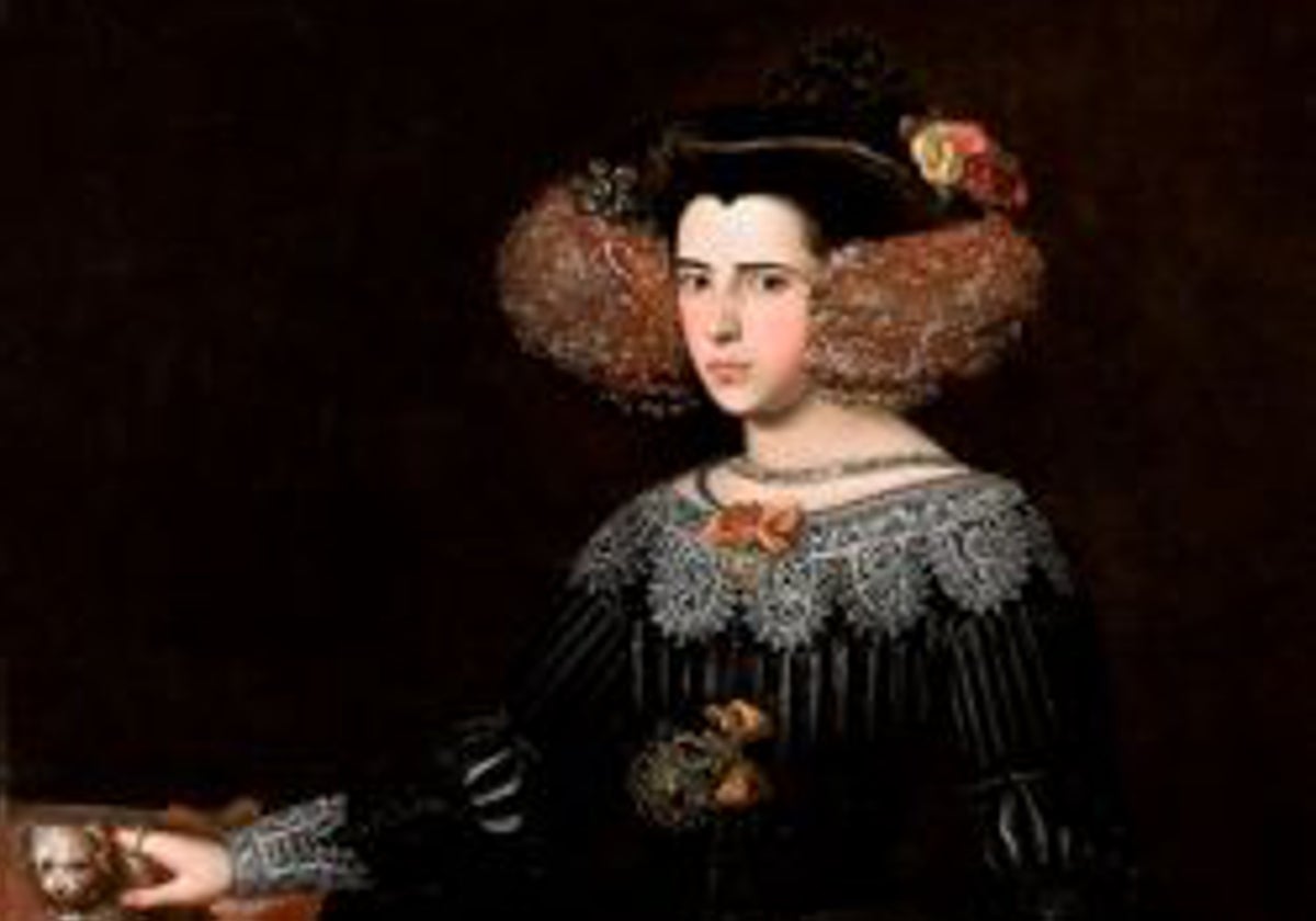 Luisa de Guzmán en su residencia onubense
