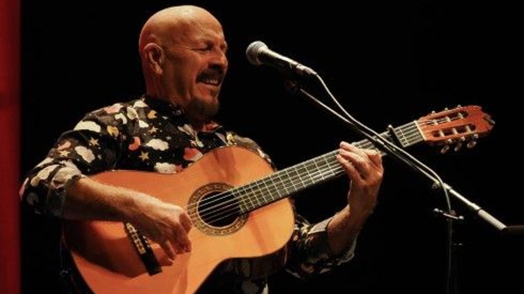 Javier Ruibal, en un concierto