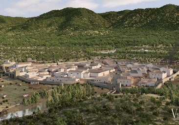 ¿Dónde pueden estar los restos del teatro de la ciudad romana de Arucci Turobriga?