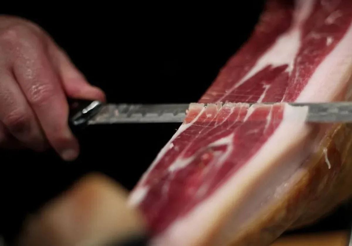 Corte de jamón