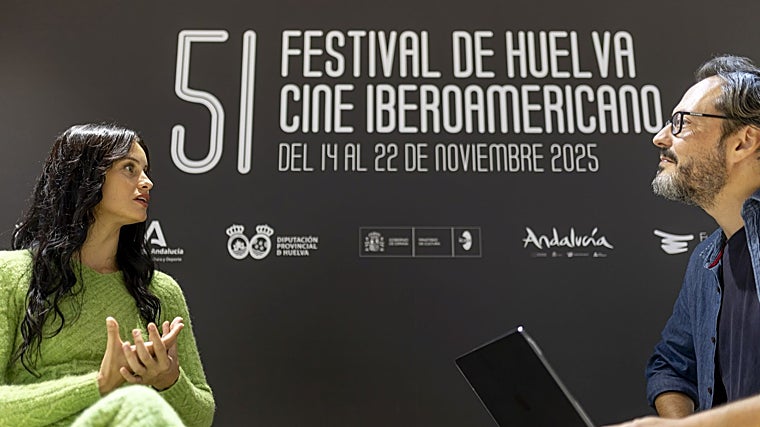 Milena Smit, durante la entrevista