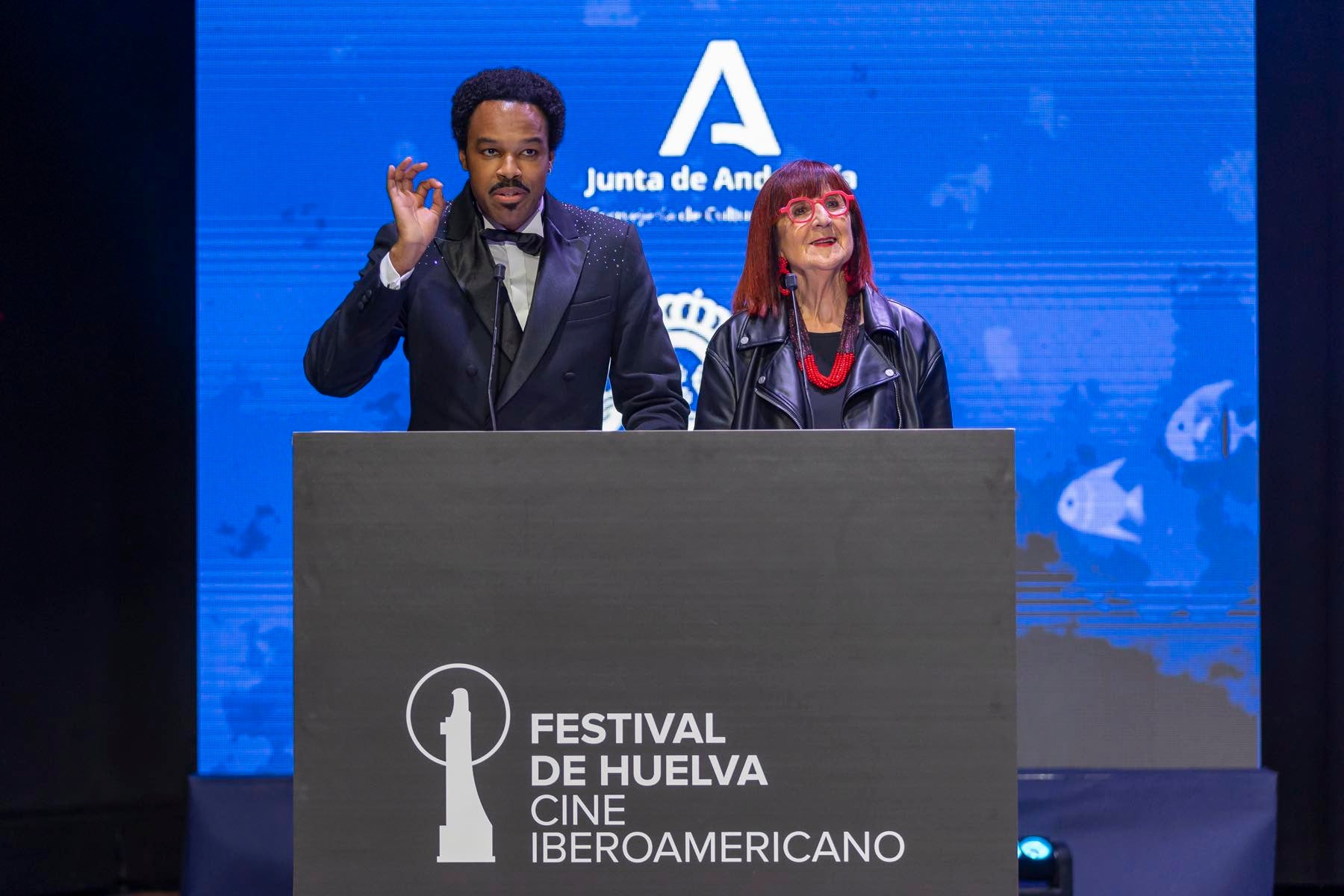 La gala de inauguración del Festival de Cine Iberoamericano de Huelva, en imágenes