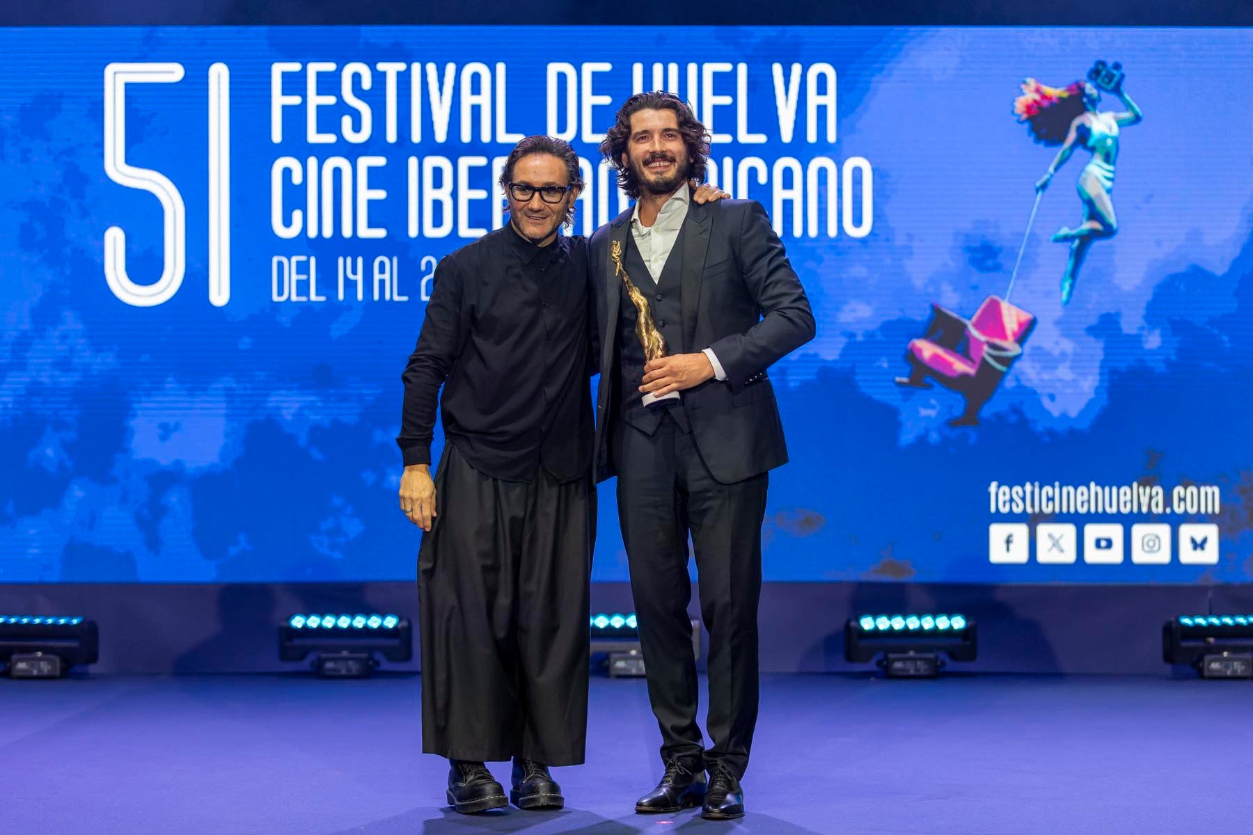 La gala de inauguración del Festival de Cine Iberoamericano de Huelva, en imágenes
