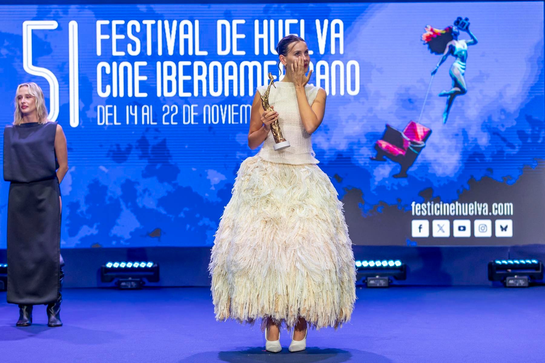 La gala de inauguración del Festival de Cine Iberoamericano de Huelva, en imágenes