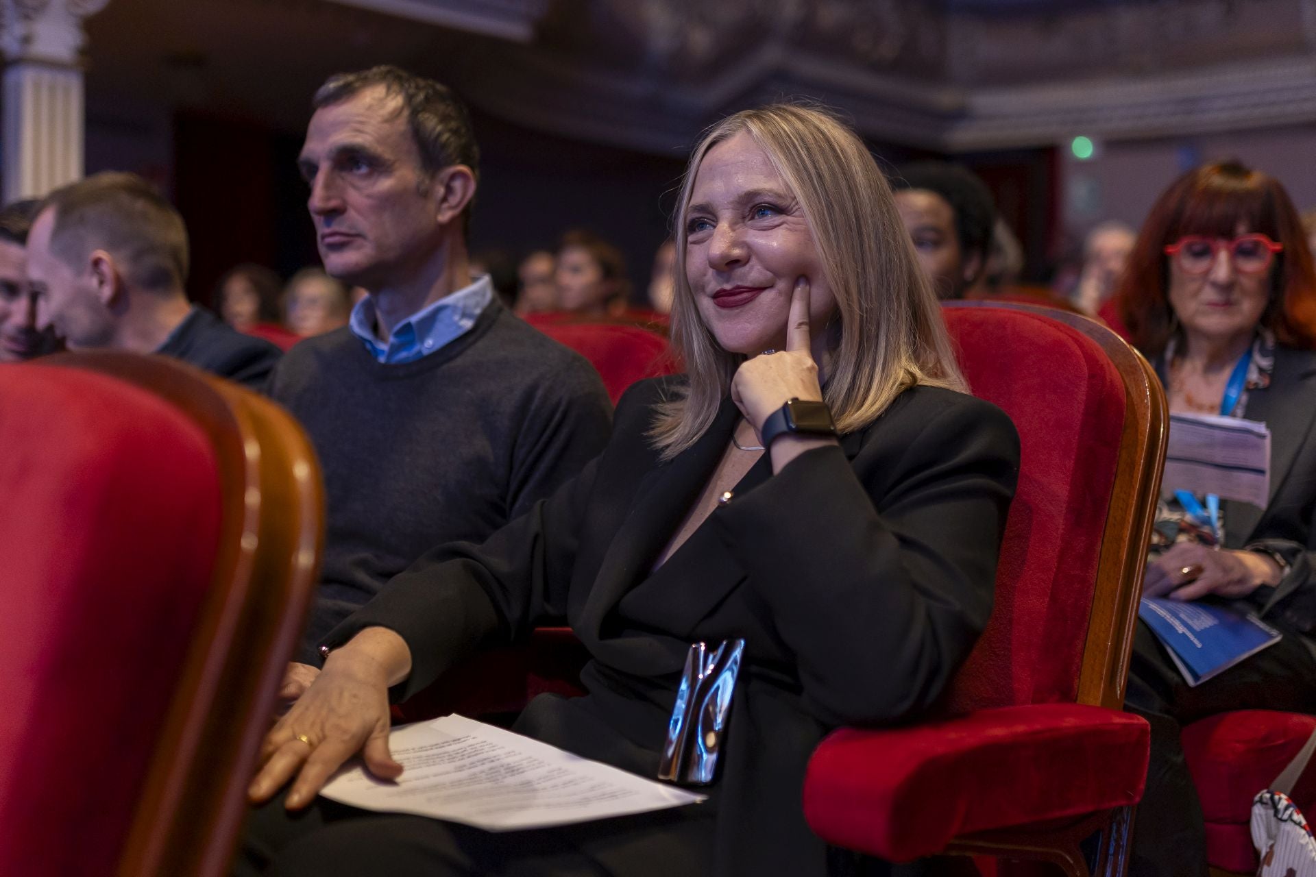 La gran sorpresa que se llevó Pilar Castro al recoger el Premio Ciudad de Huelva del Festival de Cine Iberoamericano, en imágenes