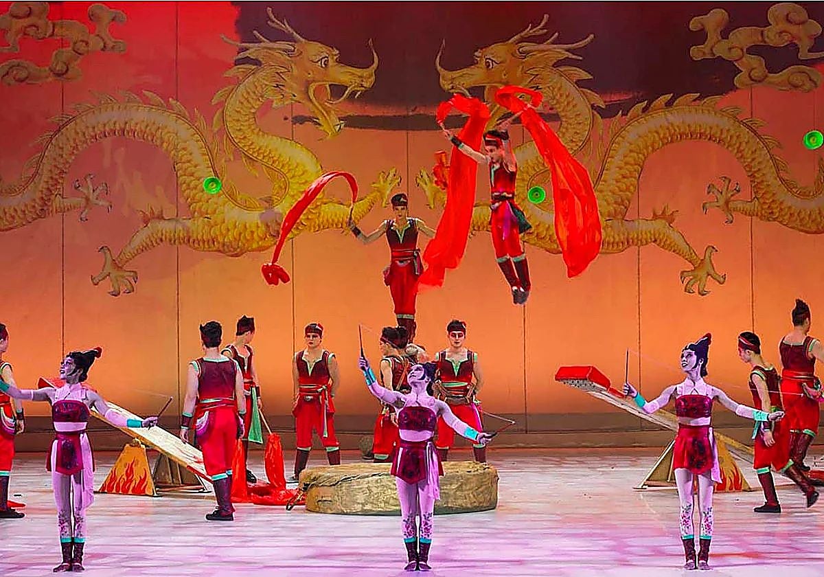 El Gran Circo Acrobático de China llega a Huelva este fin de semana