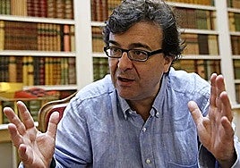 El escritor extremeño Javier Cercas