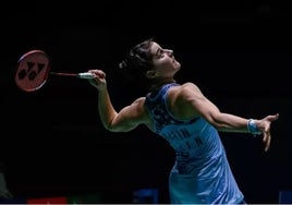 Carolina Marín gana un competido duelo en su arranque de los Juegos Europeos