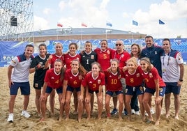 La onubense María Romero conquista con España el oro en los Juegos Europeos
