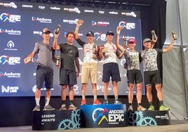 Los hermanos Javier y José Carlos Macías se imponen en la categoría máster de la Andorra Epic