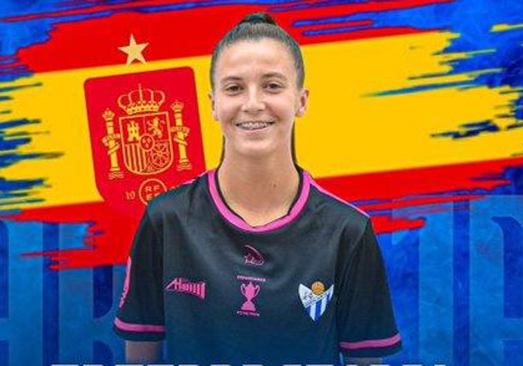 La canterana del Sporting Huelva María Carvajal