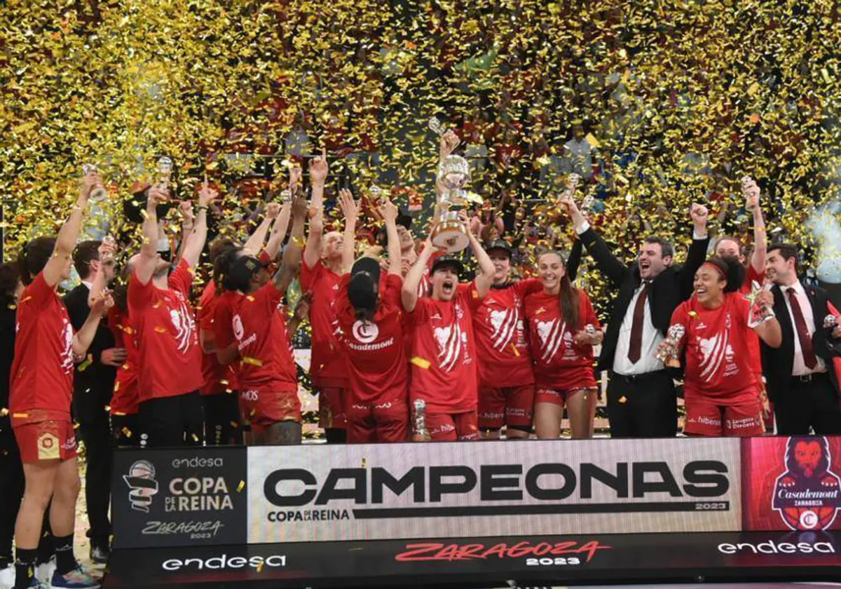 Casademont Zaragoza fue el ganador de la edición de 2023 de la Copa de la Reina