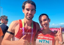 Bronce mundial y plaza olímpica para Laura García-Caro en el relevo mixto de marcha