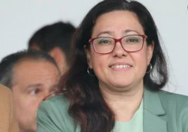 Manuela Romero, presidenta del club onubense