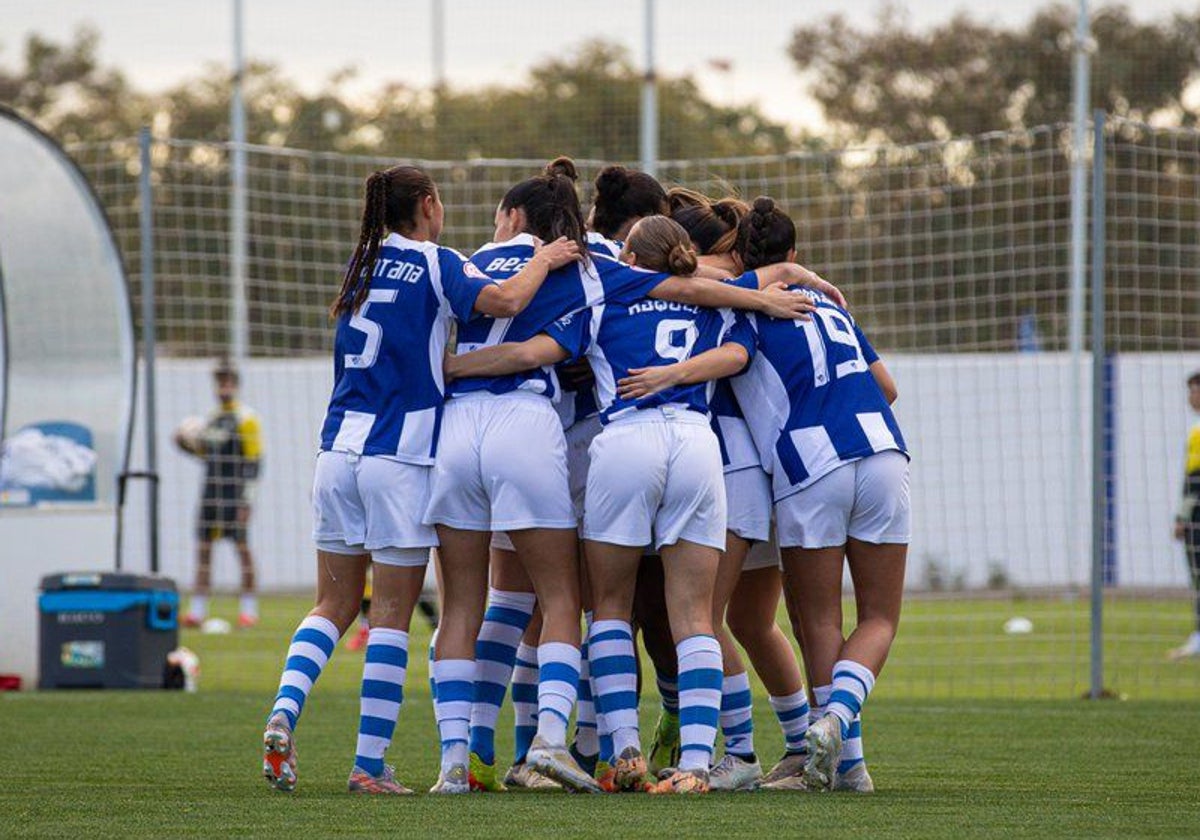 El Sporting Huelva estuvo cerca de lograr su segunda victoria consecutiva