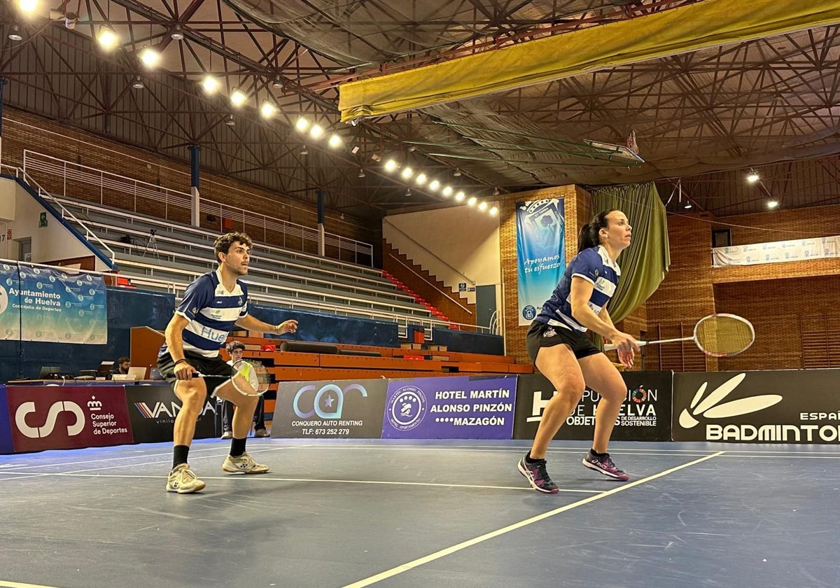 Alejandro Pérez y Haideé Ojeda, en el duelo de dobles mixtos