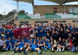 El equipo de la Universidad de Huelva, subcampeón de España de fútbol