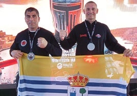 Dos medallas de plata para Isla Cristina en el Europeo de Artes Marciales en Malta