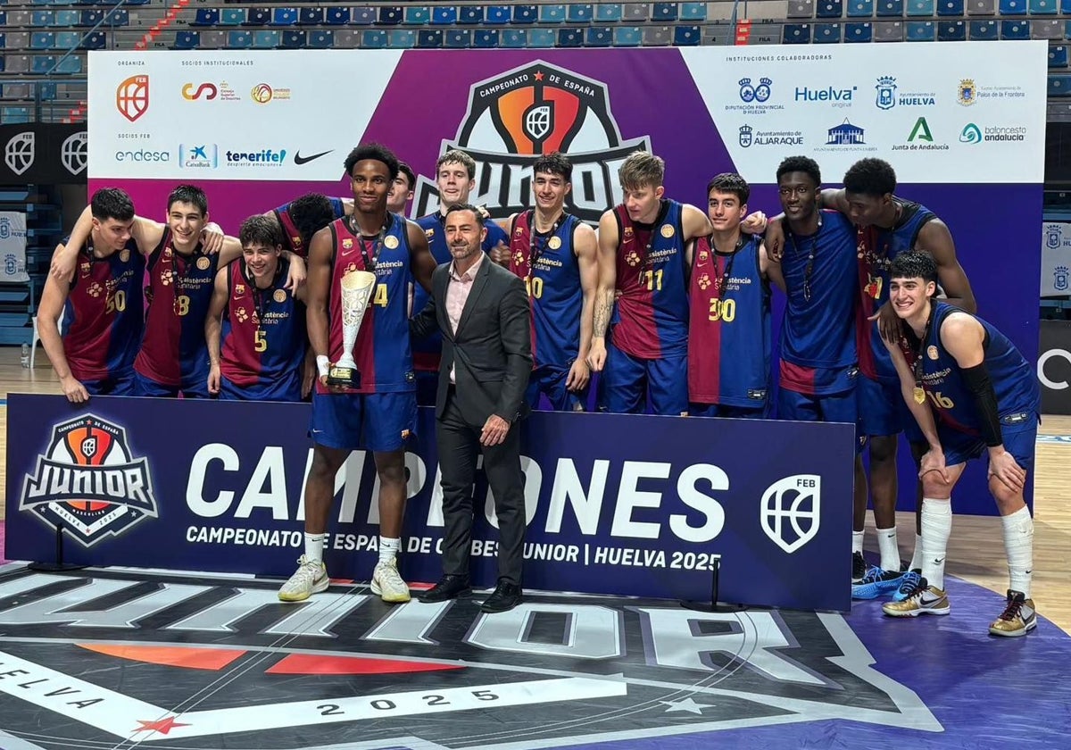 El Barcelona conquistó los dos títulos en Huelva