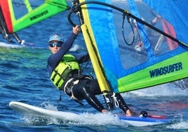 Borja Melgarejo, bronce en aguas de Punta Umbría de la Copa Andalucía Windsurfer