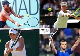La Copa del Rey de Tenis de Huelva se pone a 100 con los duelos Badosa-Bouzas y Medvedev-Davidovich