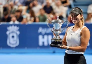 Copa del Rey de Tenis de Huelva: Jessica Bouzas se lleva la final femenina tras la lesión de Paula Badosa