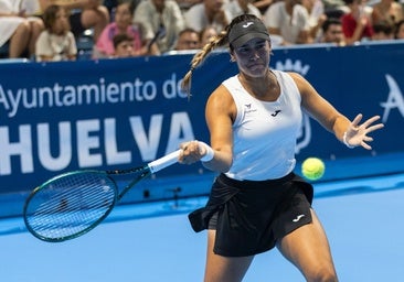 Copa del Rey de Tenis de Huelva: Jessica Bouzas se lleva la final femenina tras la lesión de Paula Badosa