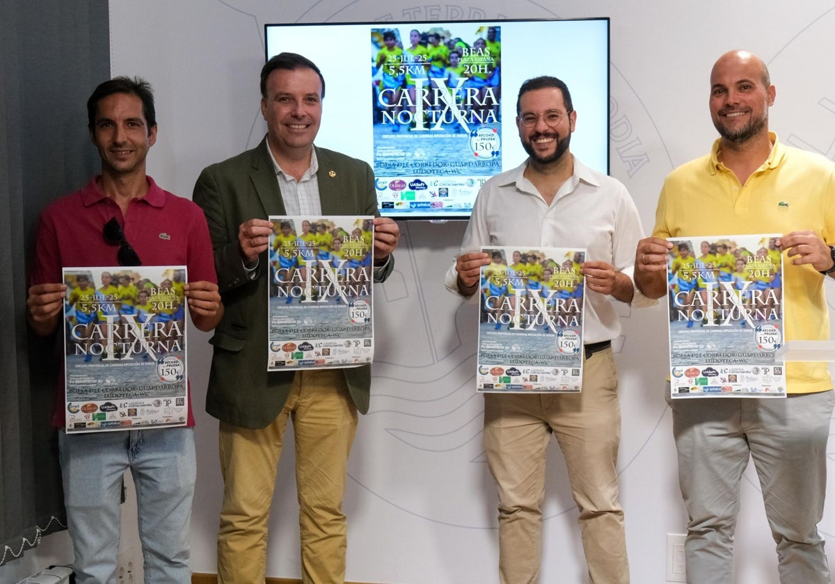 Presentación de la Carrera Nocturna de Beas