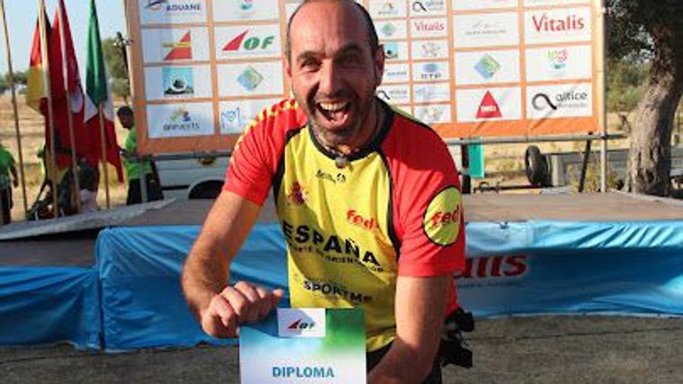 El orientador onubense Sergio Martín representará a España en el Mundial de Trail-O 2025