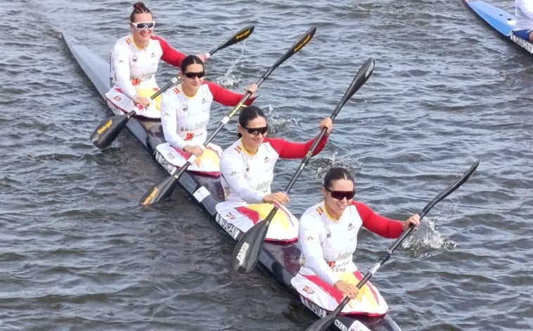 Imagen principal - Daniela García Heredia ingresa en el equipo nacional absoluto: «Tengo la nueva ilusión de que están apostando por mí»