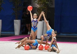 Más de 400 gimnastas andaluzas se citarán este fin de semana en el Carolina Marín