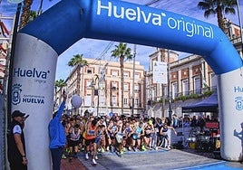Estos serán los cortes de tráfico este domingo en la capital por la '21K Ciudad de Huelva'