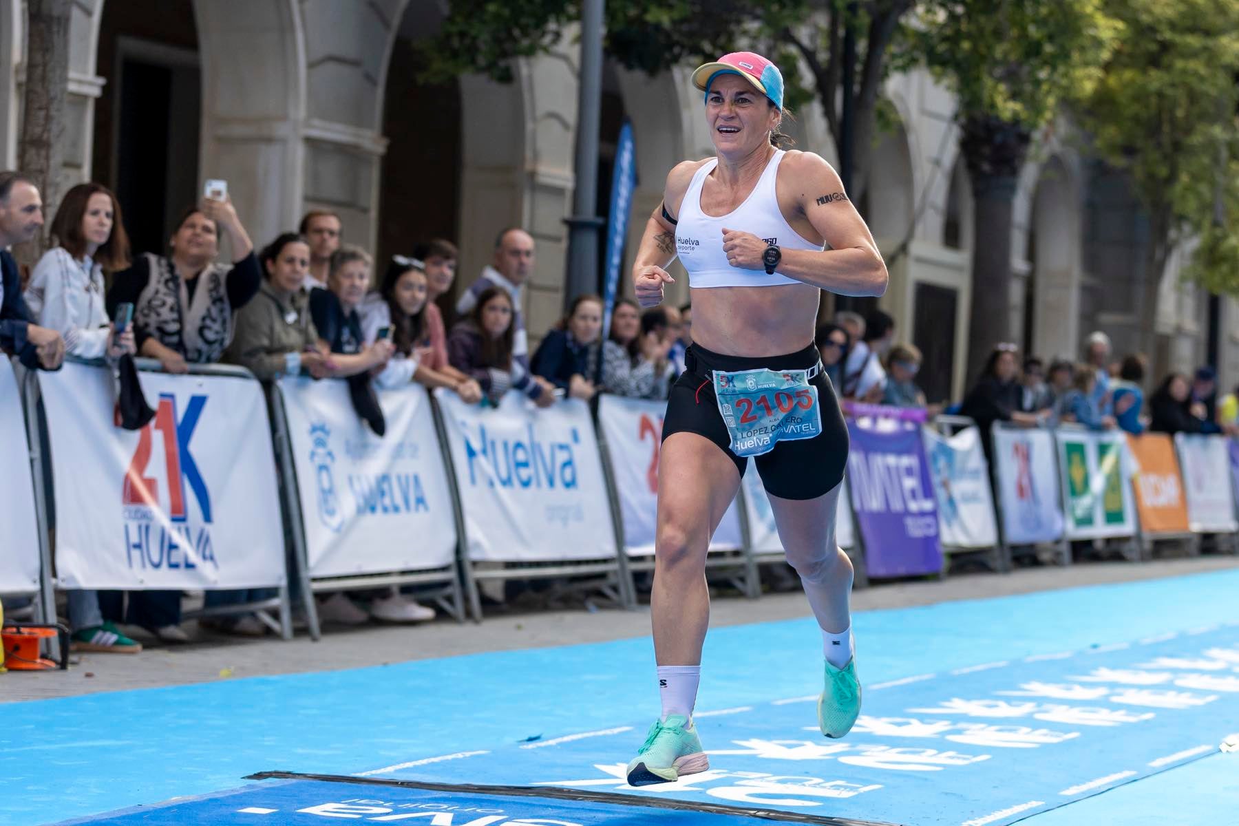 El 5k y 21k Ciudad de Huelva, en imágenes