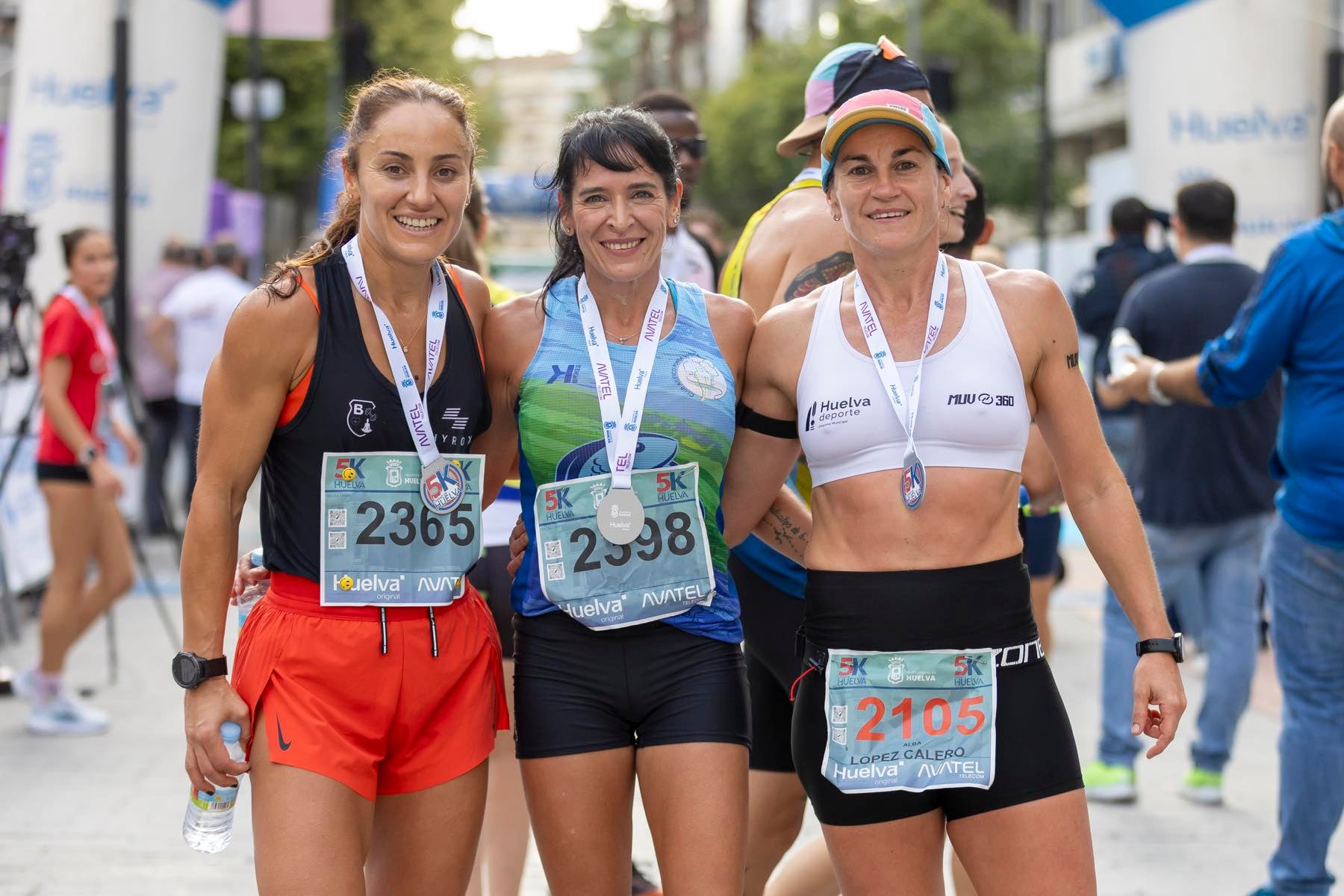 El 5k y 21k Ciudad de Huelva, en imágenes